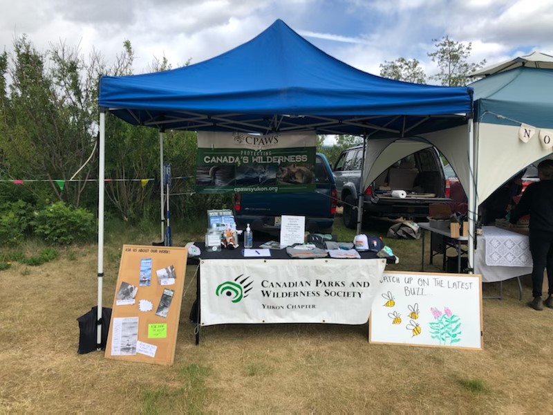 CPAWS Yukon at the Fireweed Market, by Preet Dhillon