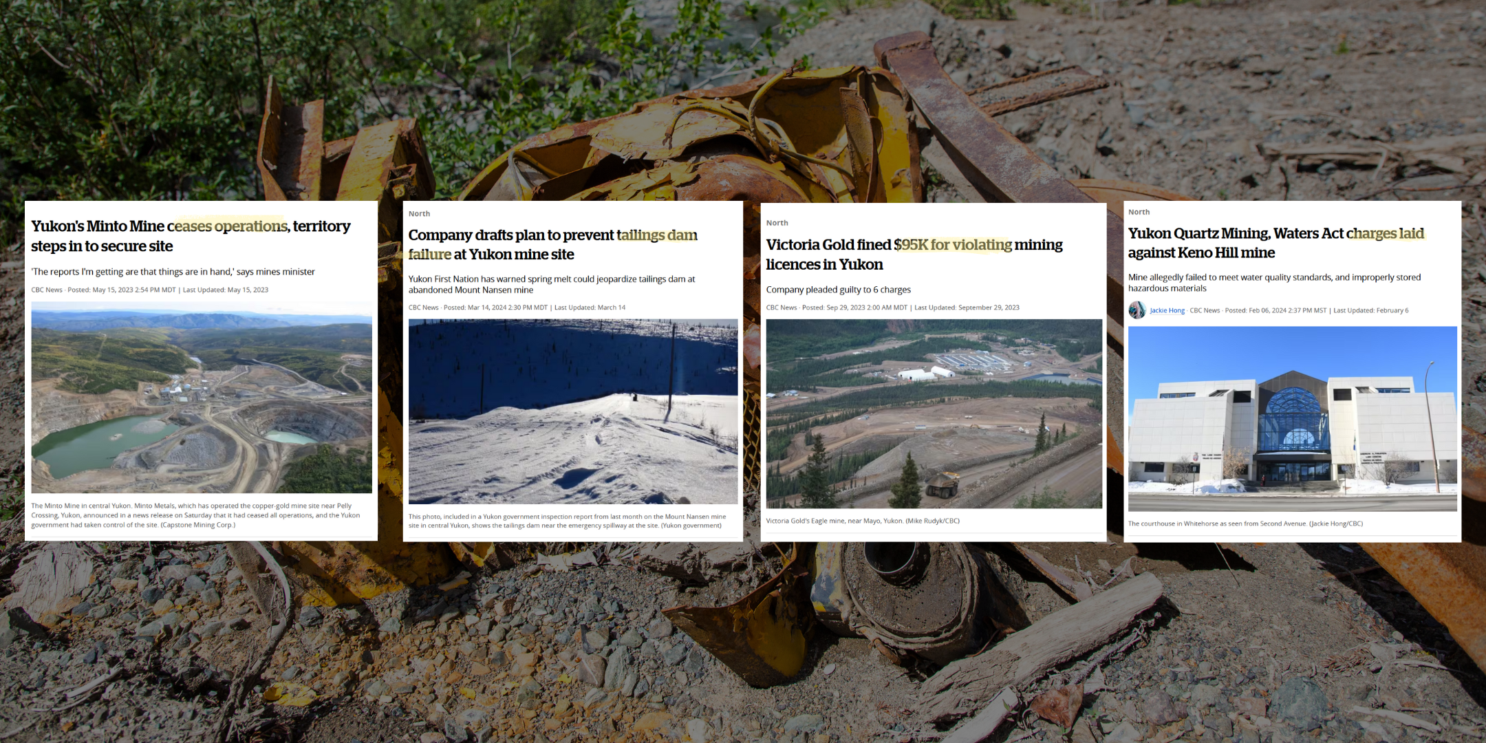Mining in Whitehorse: Speaking out and wading through potential futures