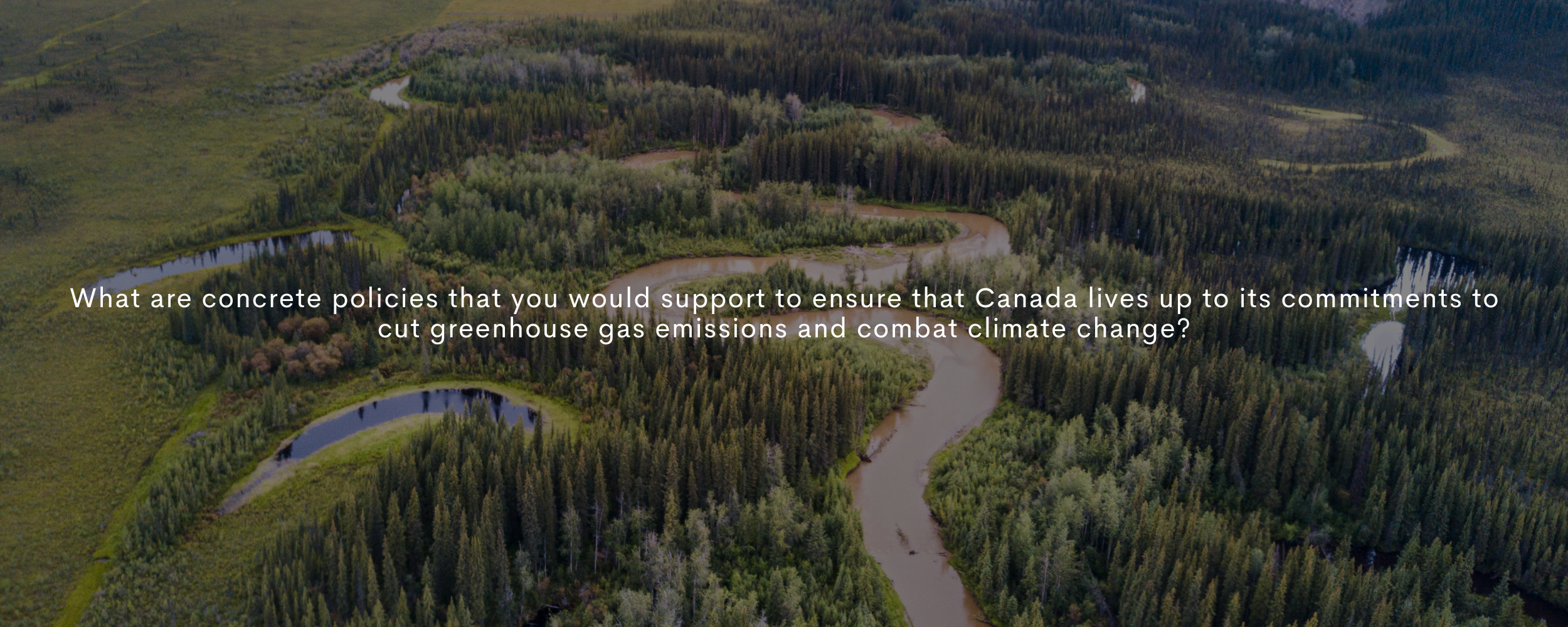 2025 Federal Election Question - climate change