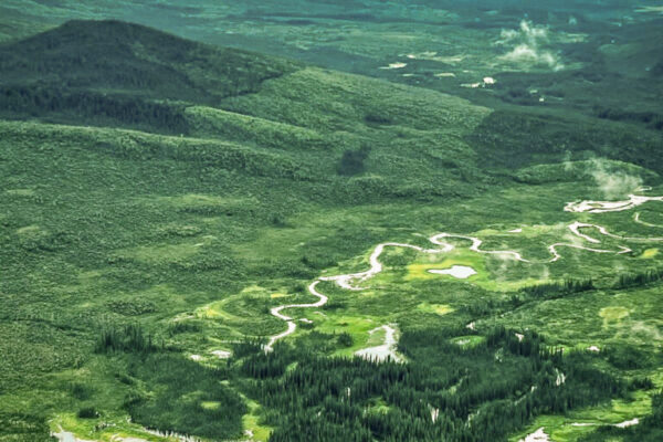 Stewart River from the sky, photo by Laurent Turgeon Dharmoo. Stewart River from the sky, photo by Laurent Turgeon Dharmoo.