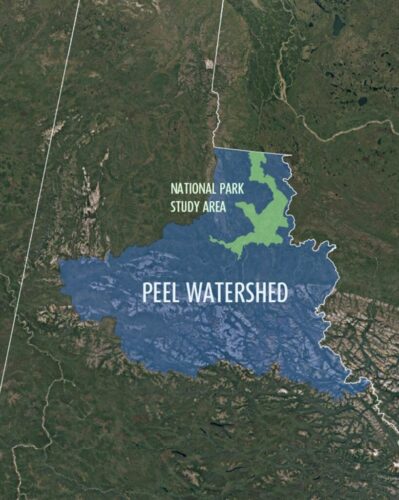Peel watershed park study area