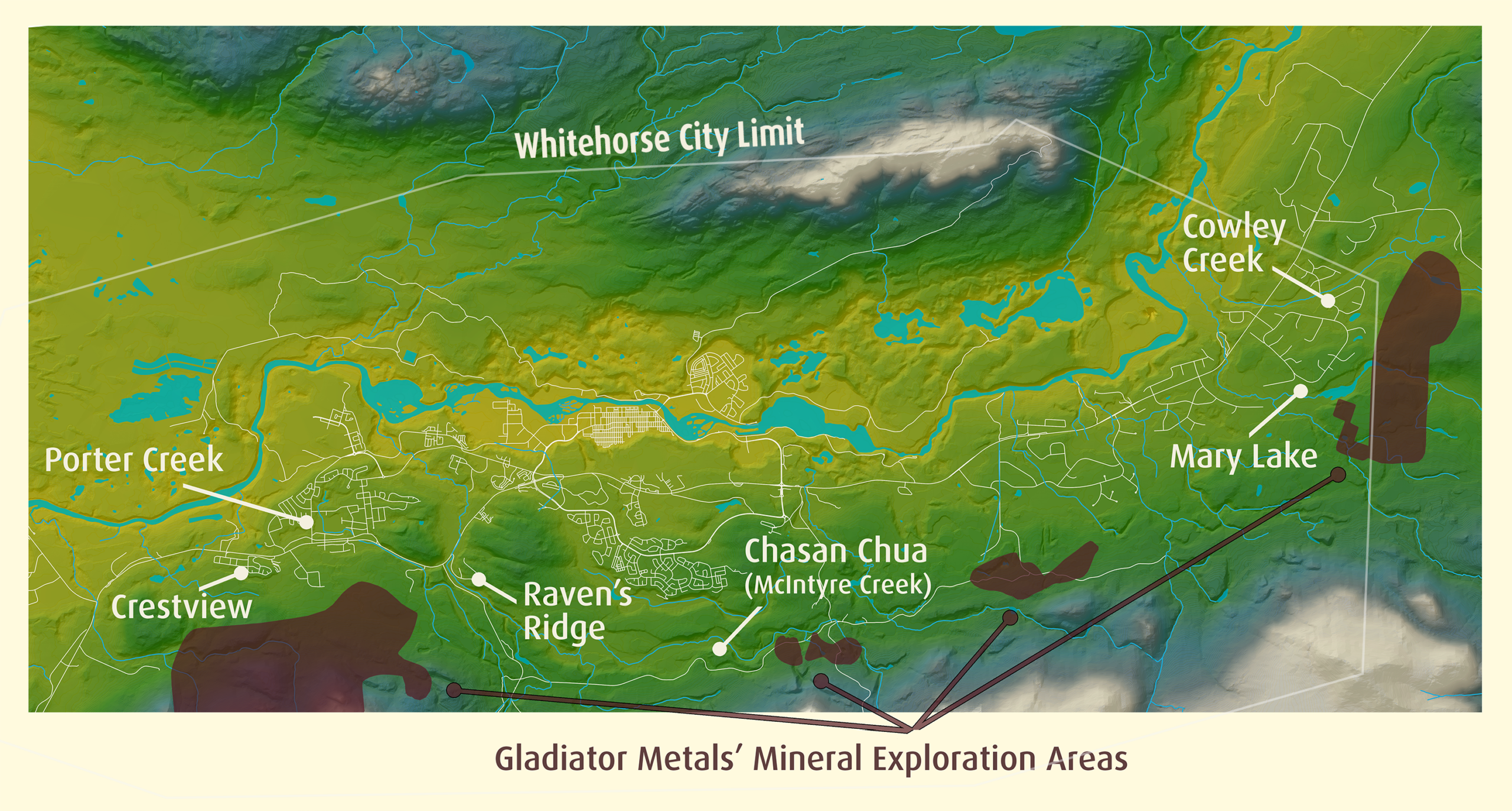 Gladiator Metals Map Class 3